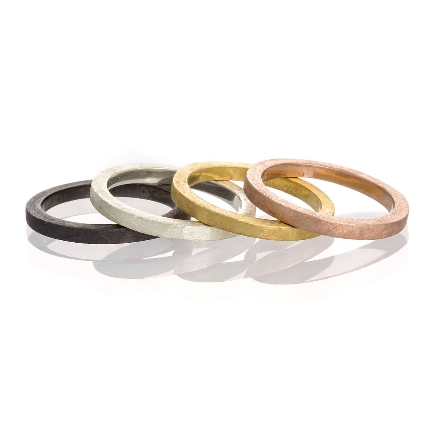 Anillo Hilo Cuadrado