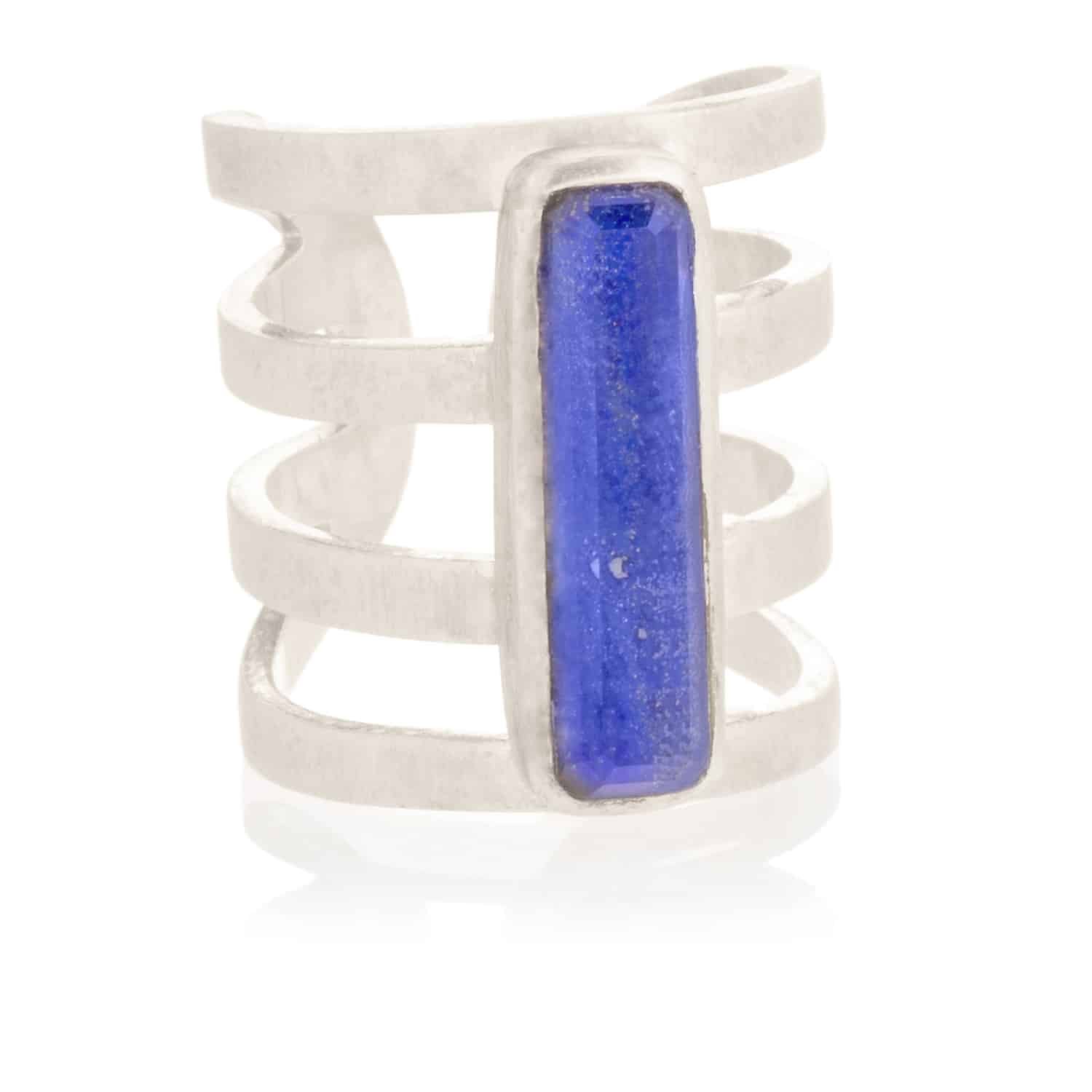 Anillo Arena Lapislazuli