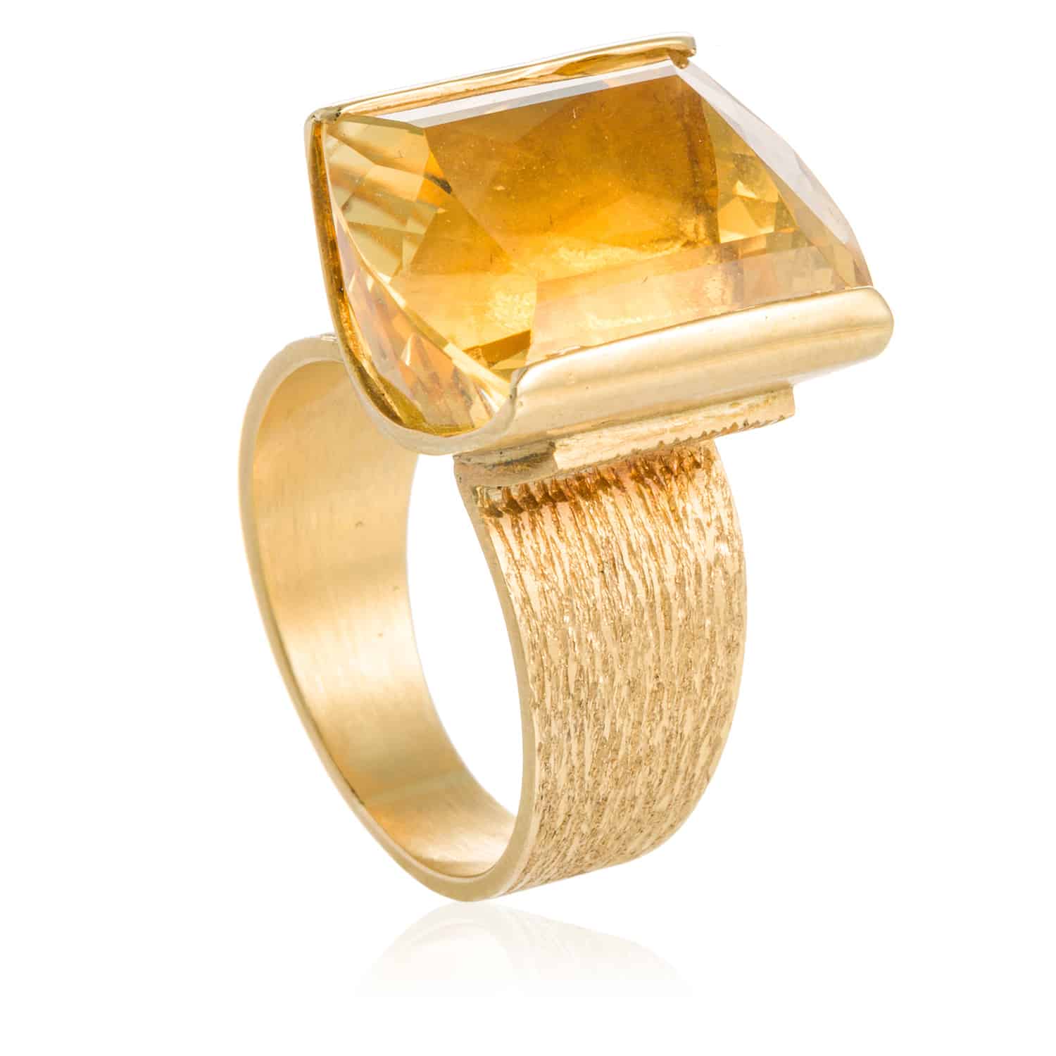 Anillo Citrino