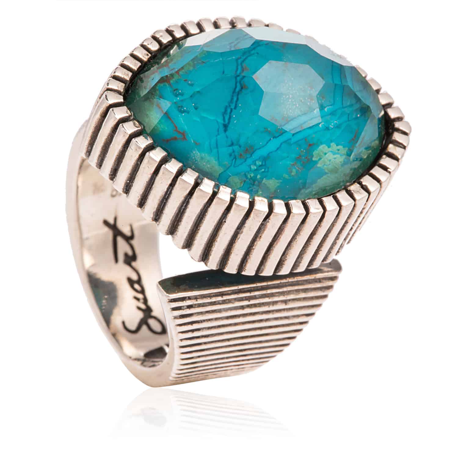 Anillo Egypt Crisocola