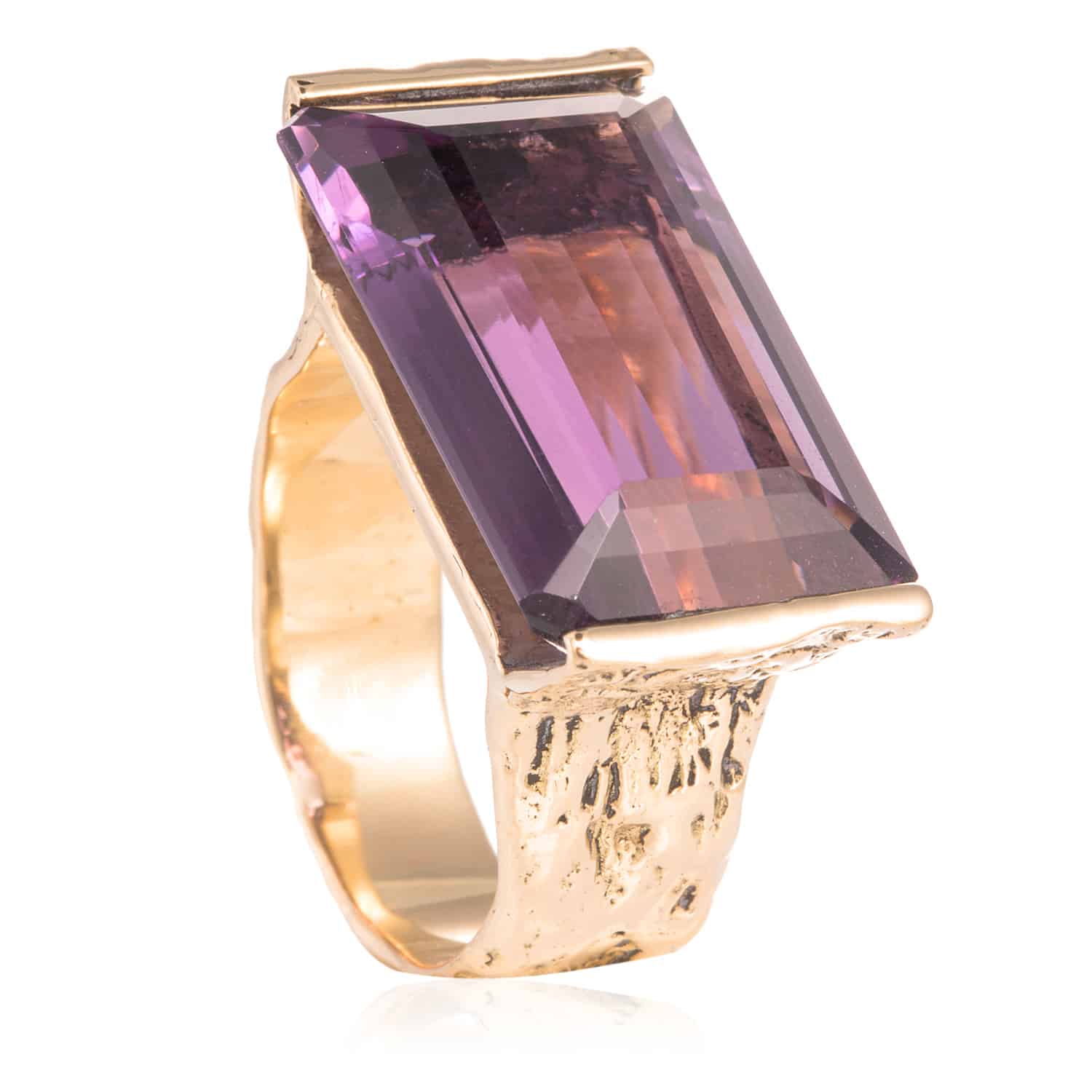 Anillo Emperatriz Amatista Oro