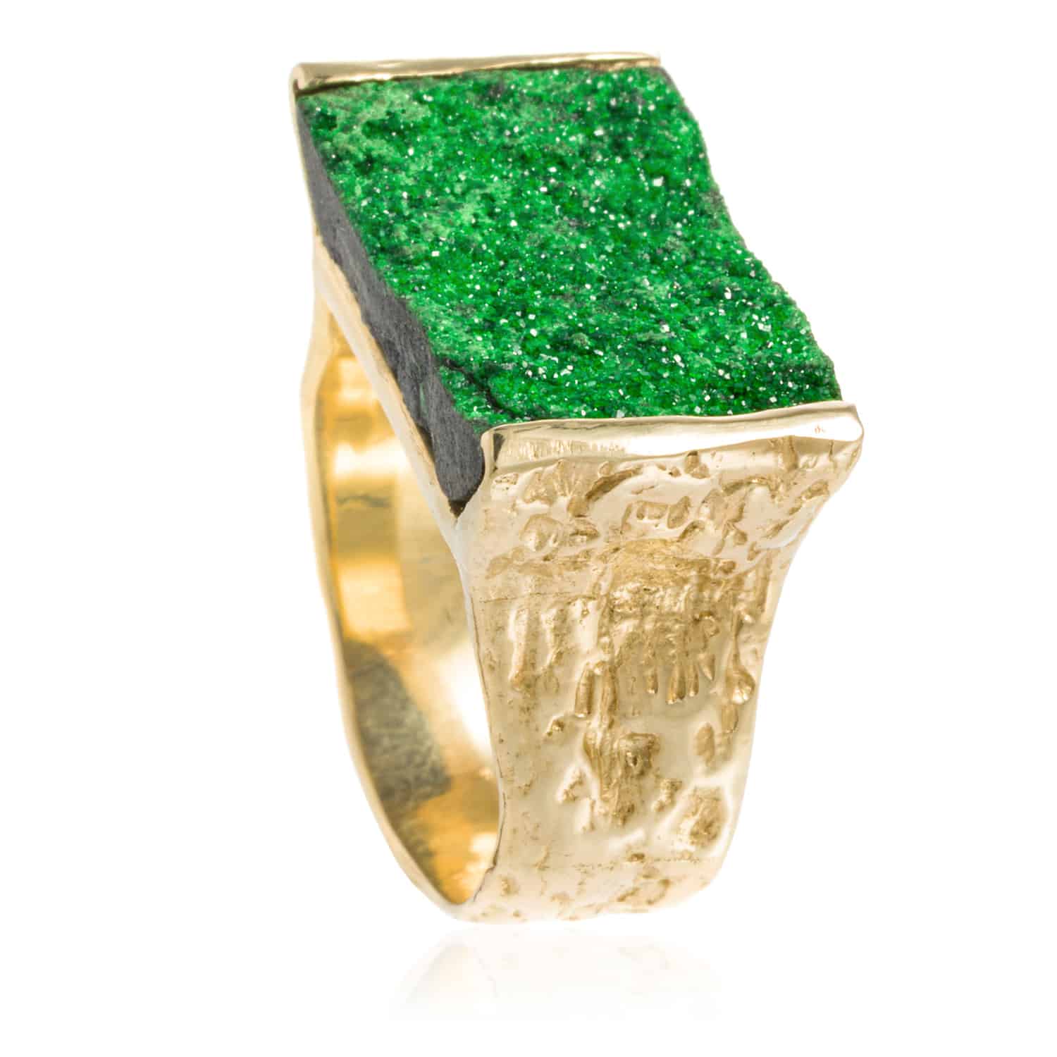 Anillo Emperatriz Uvarovita Oro