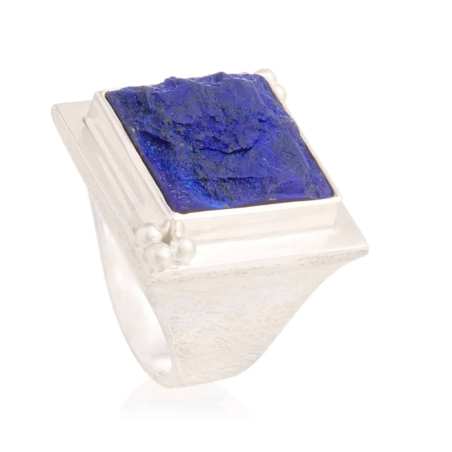 Anillo Lapislázuli Sello