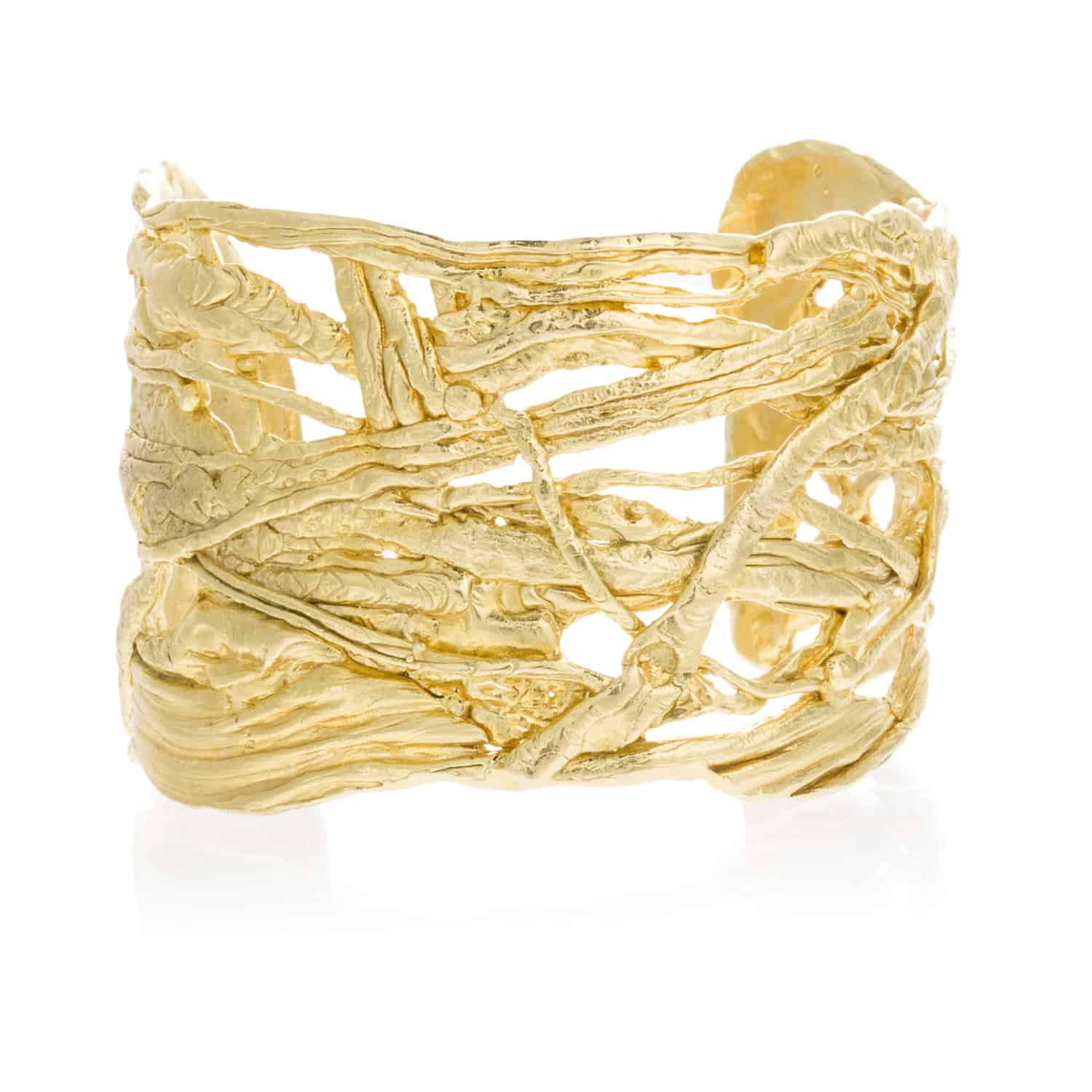 Brazalete Gudari Fino Dorado