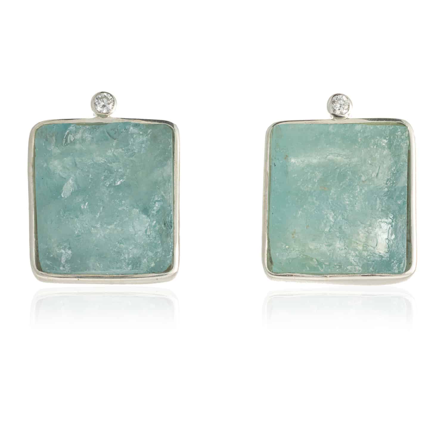 Pendientes Aguamarina Laukis
