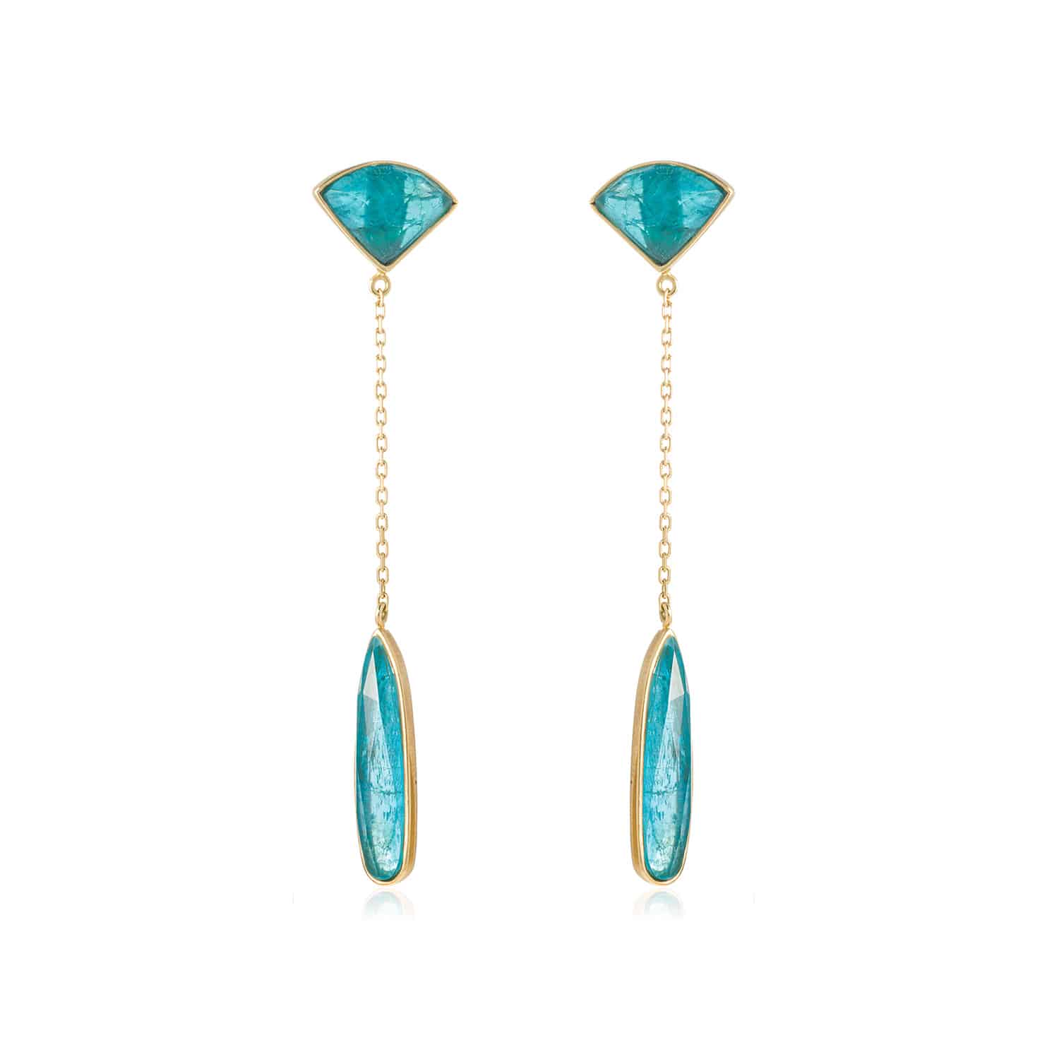 Pendientes Apetite Cadena Oro