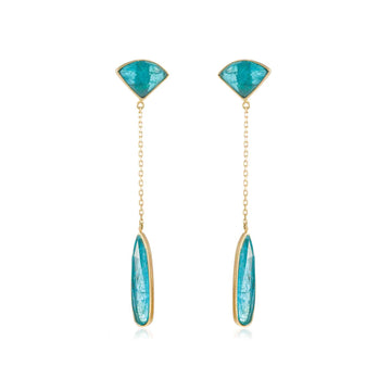 Pendientes Apetite Cadena Oro