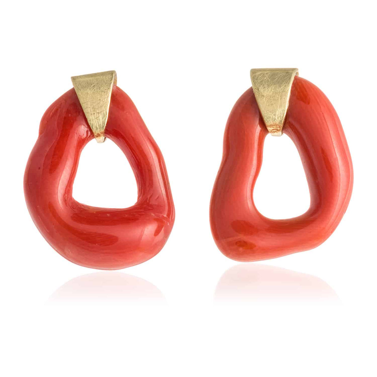 Pendientes Coral