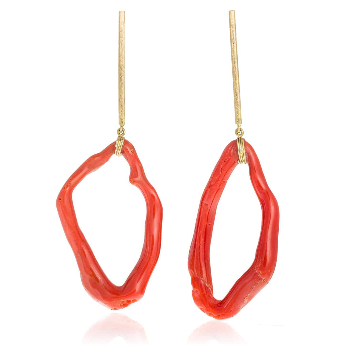 Pendientes Coral Big