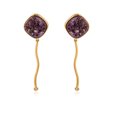 Pendientes Silvestres Amatista