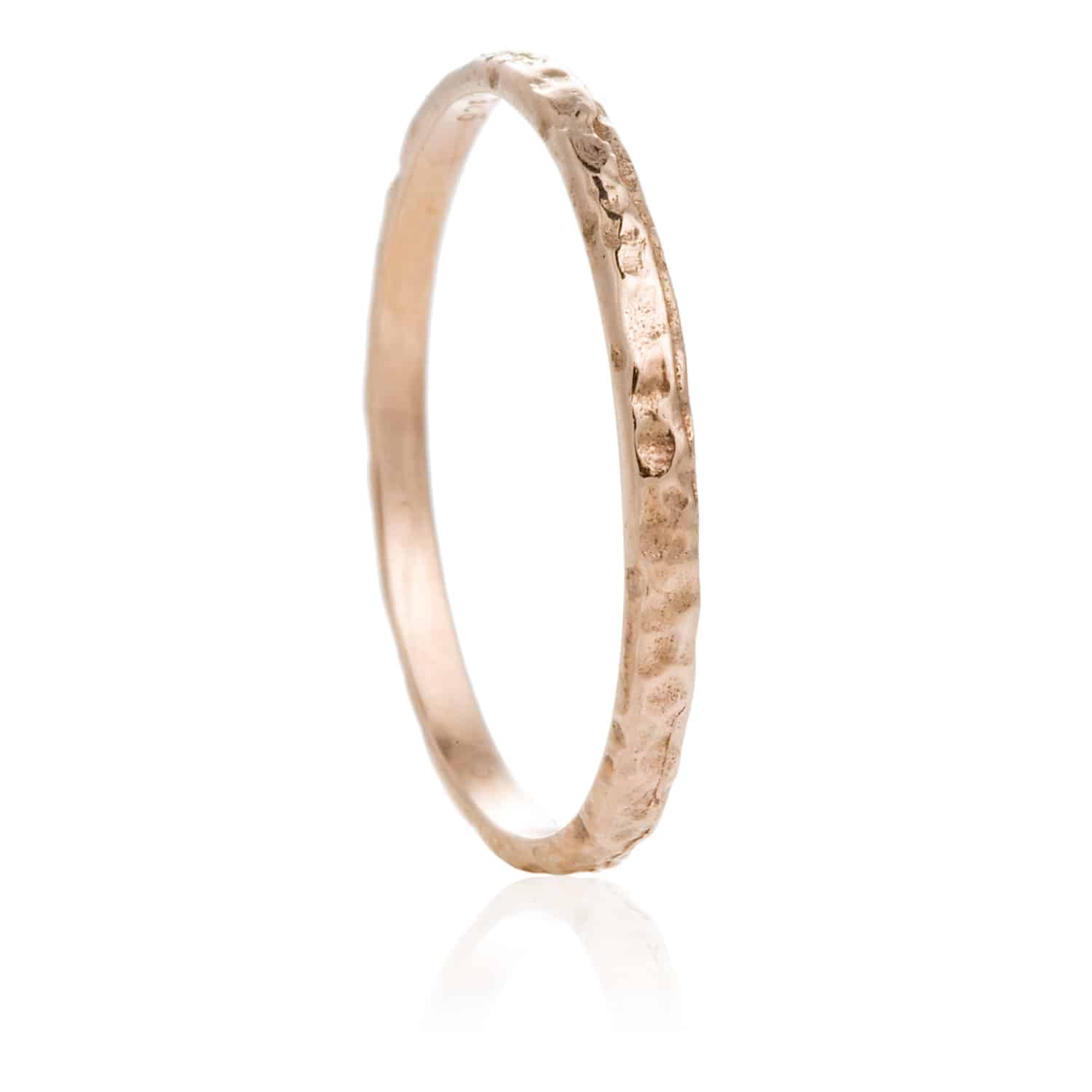 Anillo Martilleado