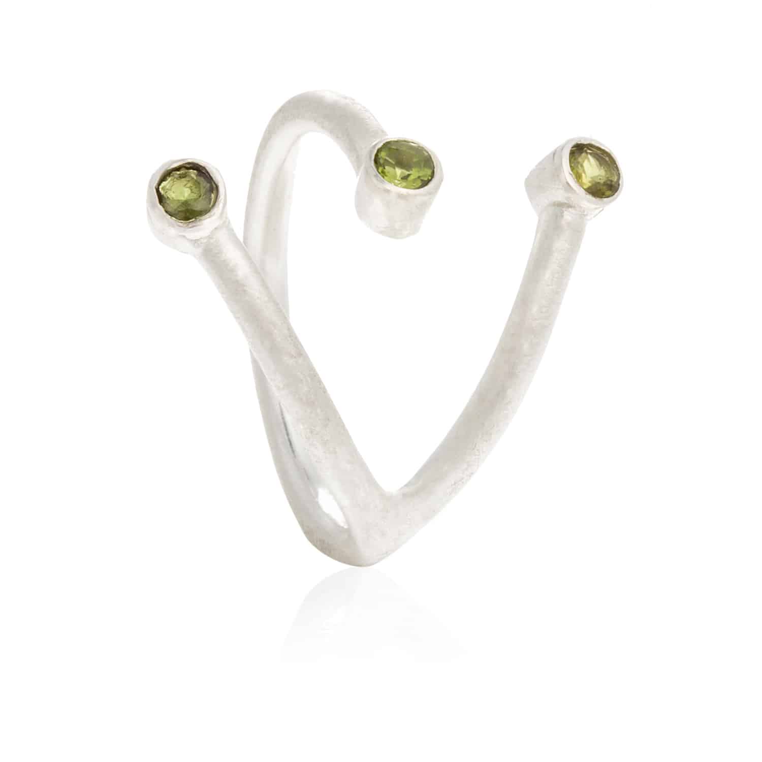 Anillo 3 Turmalinas