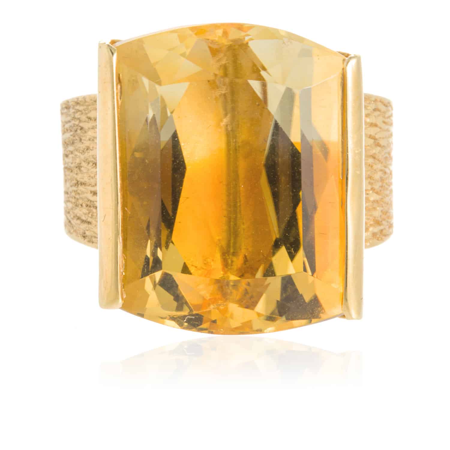 Anillo Citrino