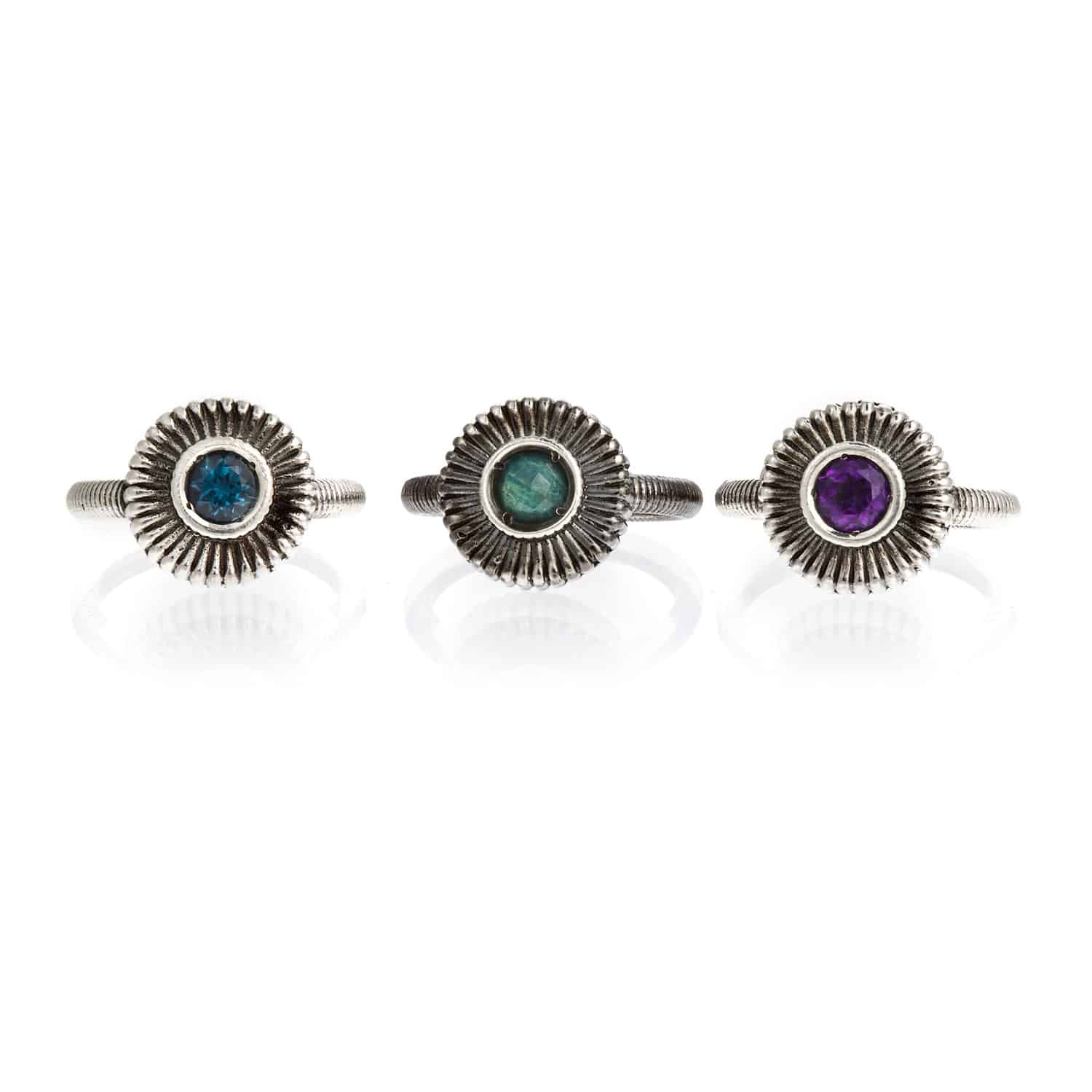 Anillo Simetric Amatista