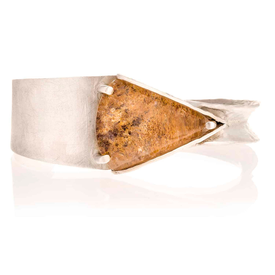 Brazalate Irregular con Lodolita Triangular