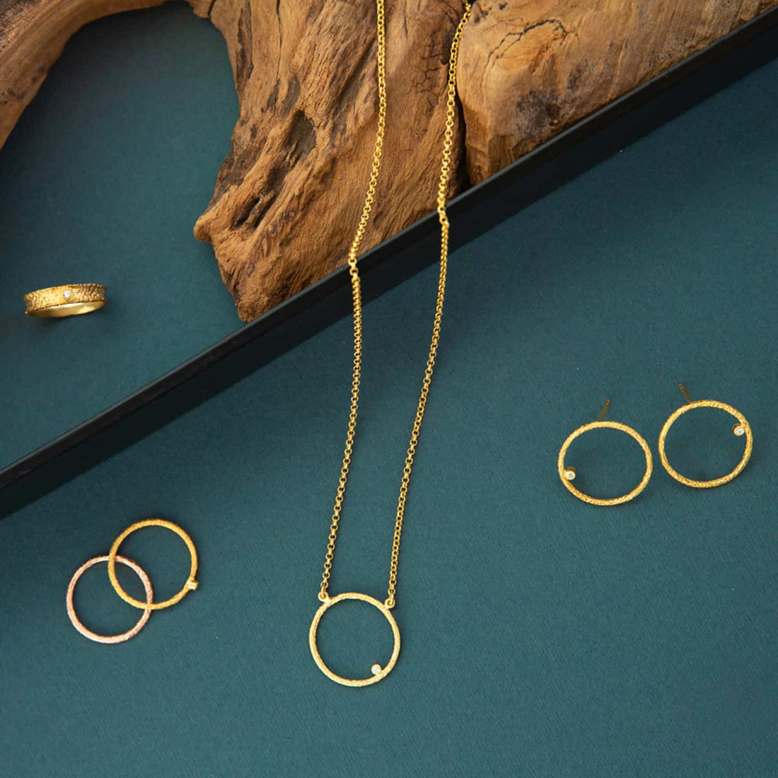 Pendientes Beldar Frontal Diamante