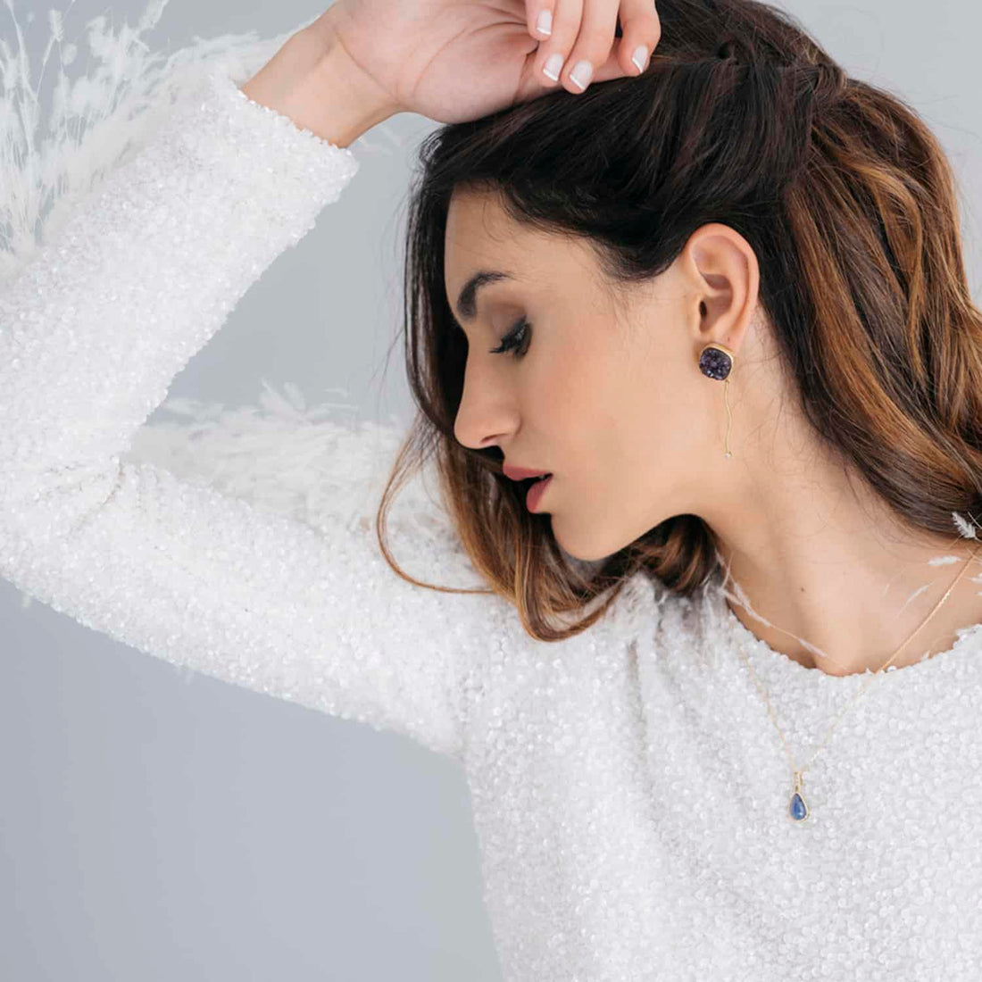 Pendientes Silvestres Amatista