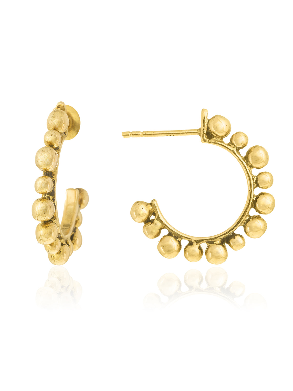 Pendientes Aro Bubble S ORO