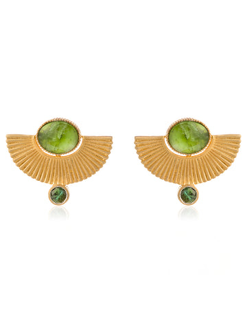 Pendientes Mini Egypt Peridoto