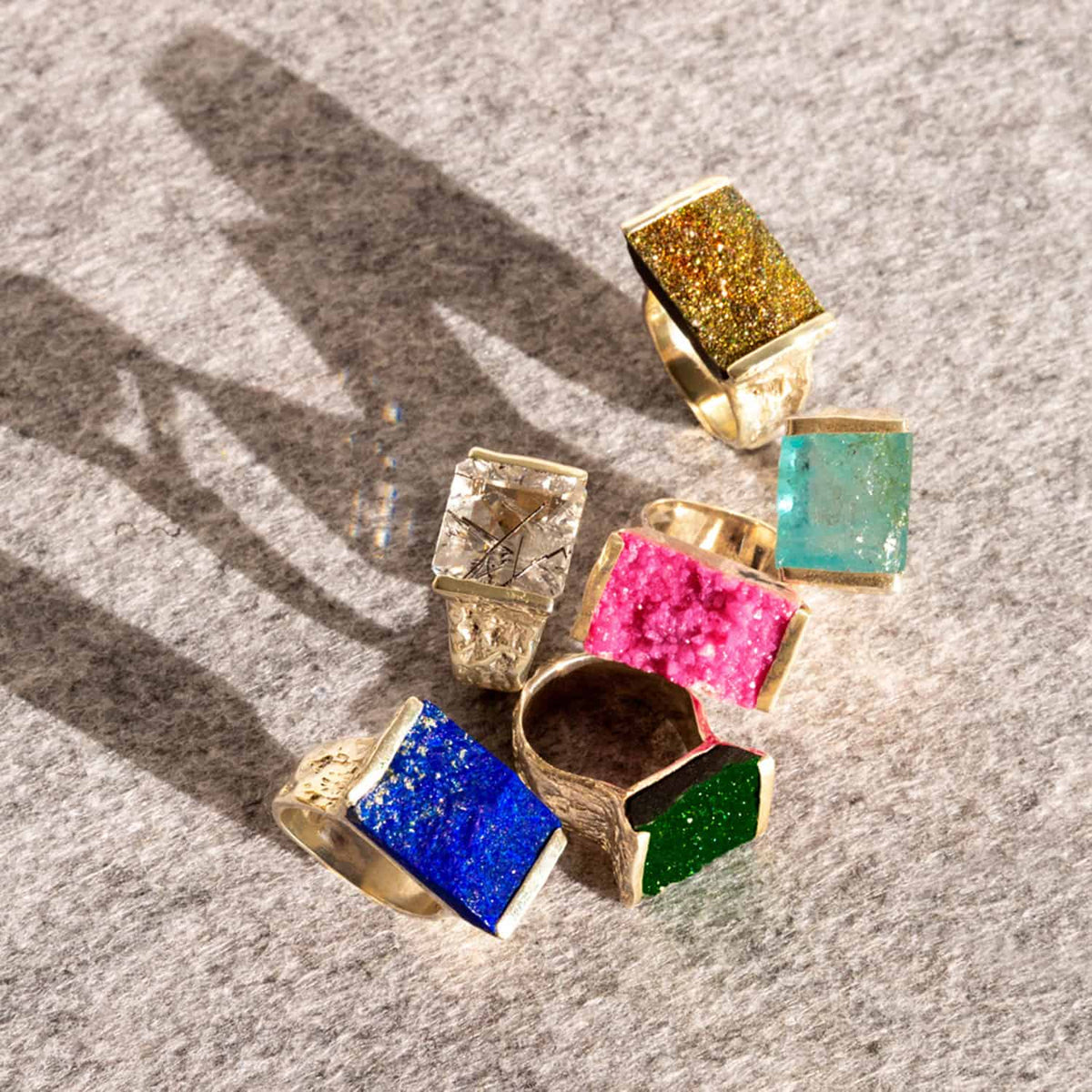 Anillo Suart Aguamarina