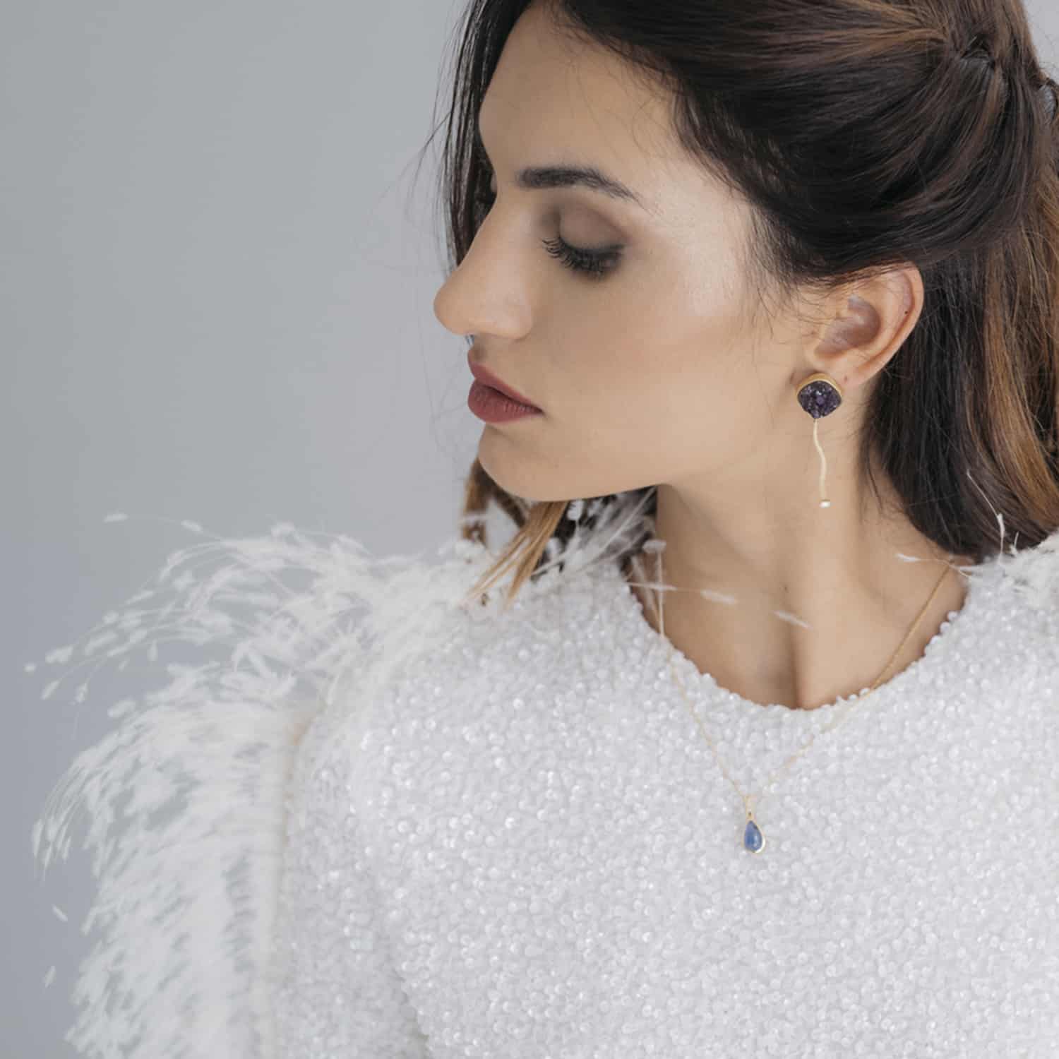 Pendientes Silvestres Amatista