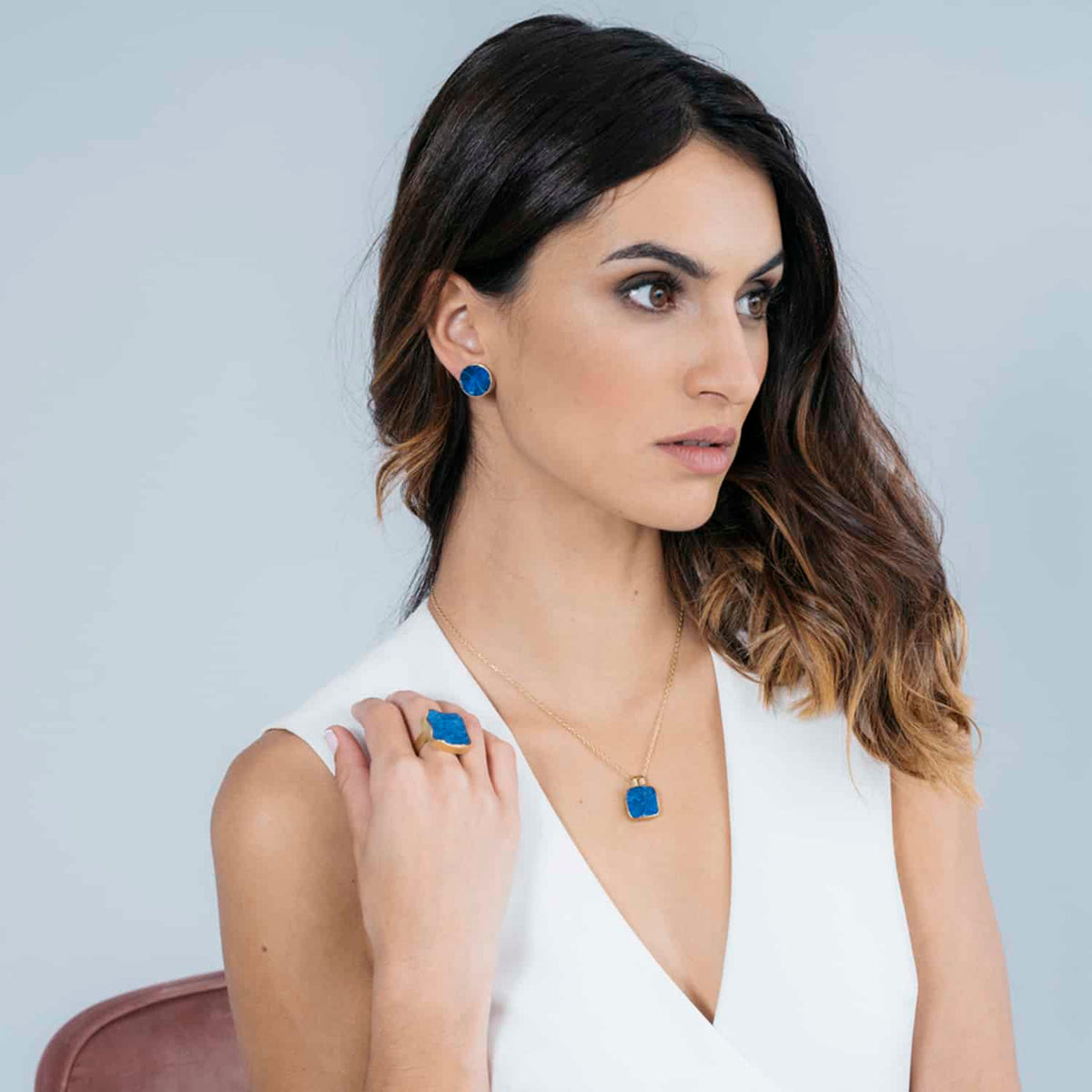 Pendientes Lapisbiribil