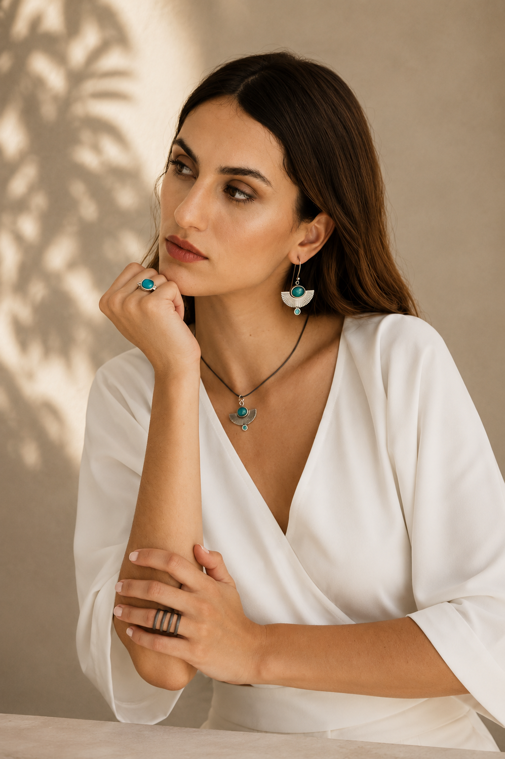 Pendientes Egypt M Peridoto