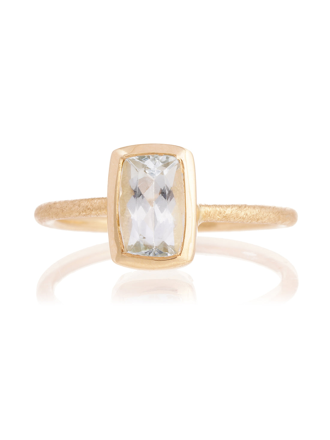 Anillo Harri Aguamarina Oro
