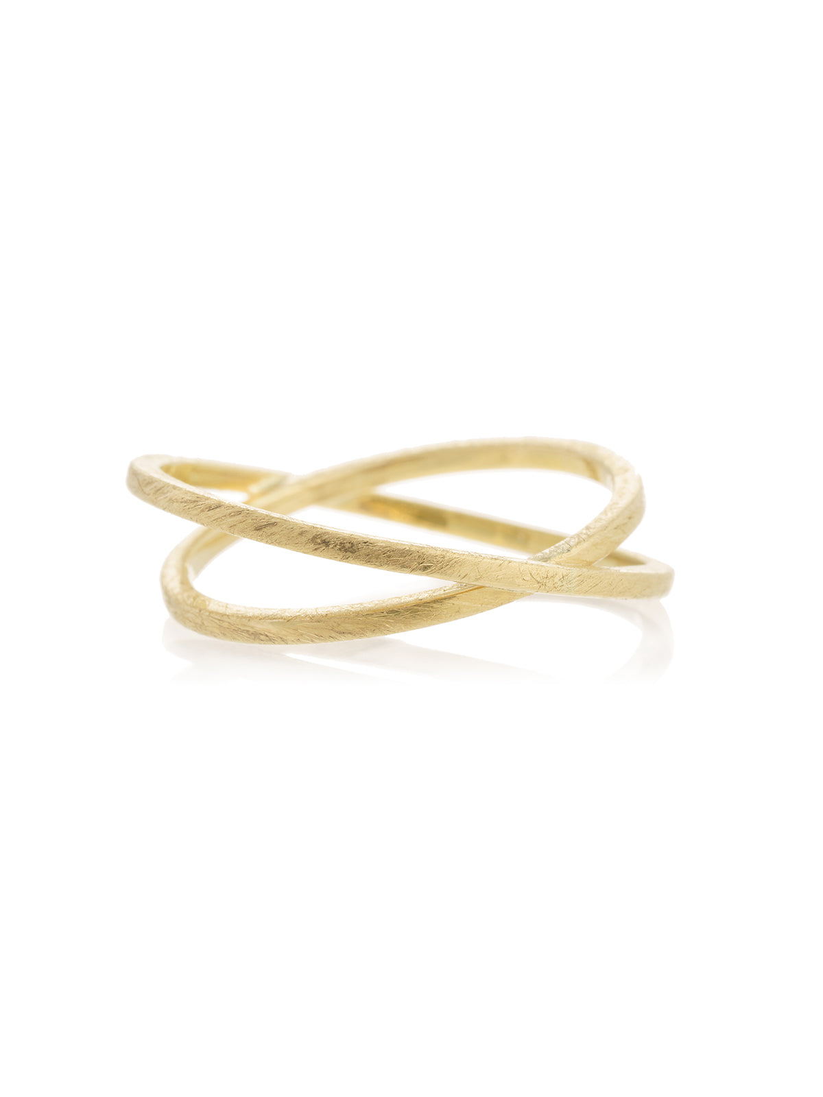 Anillo Cruzado Oro