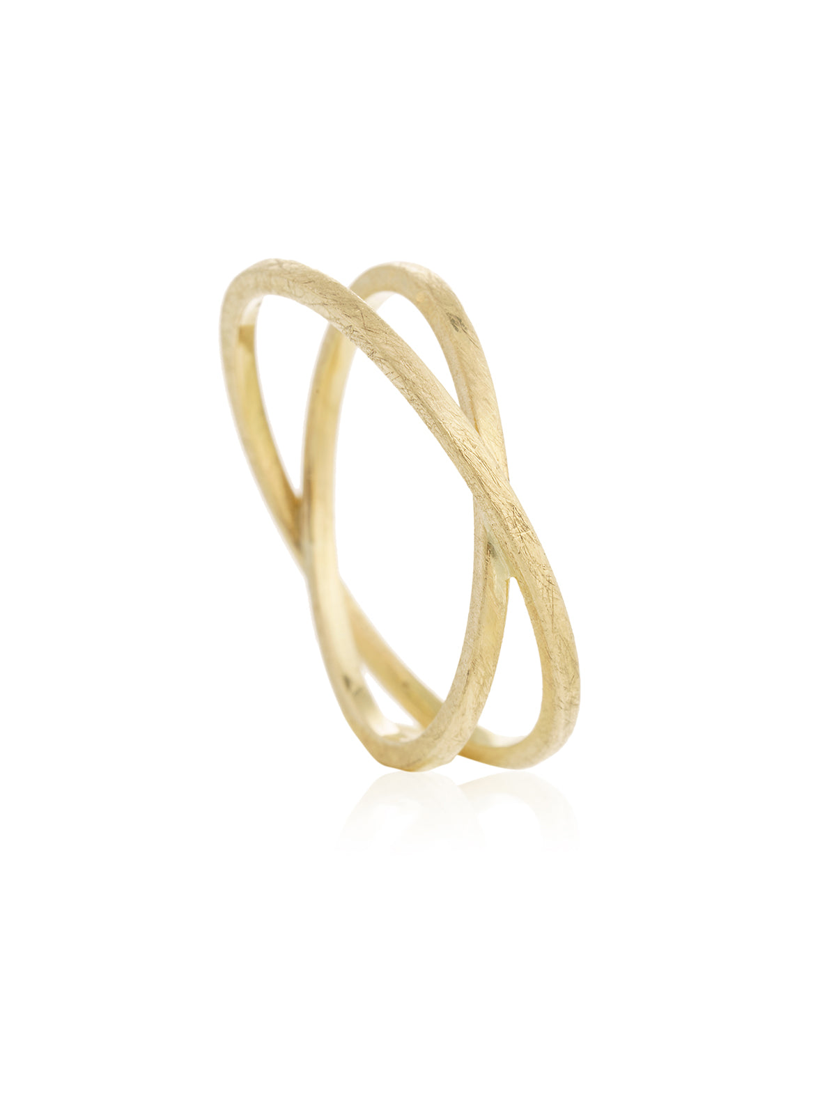Anillo Cruzado Oro