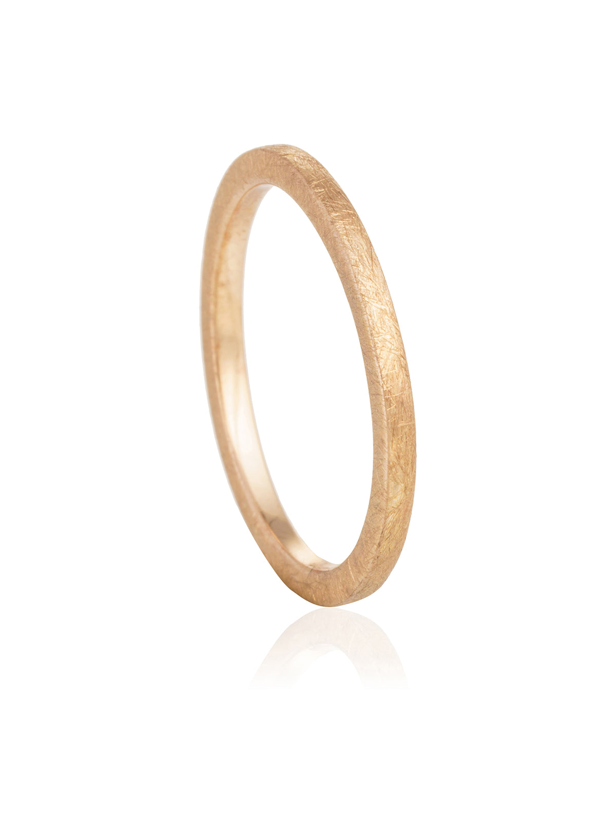 Anillo Recto Oro Rosa