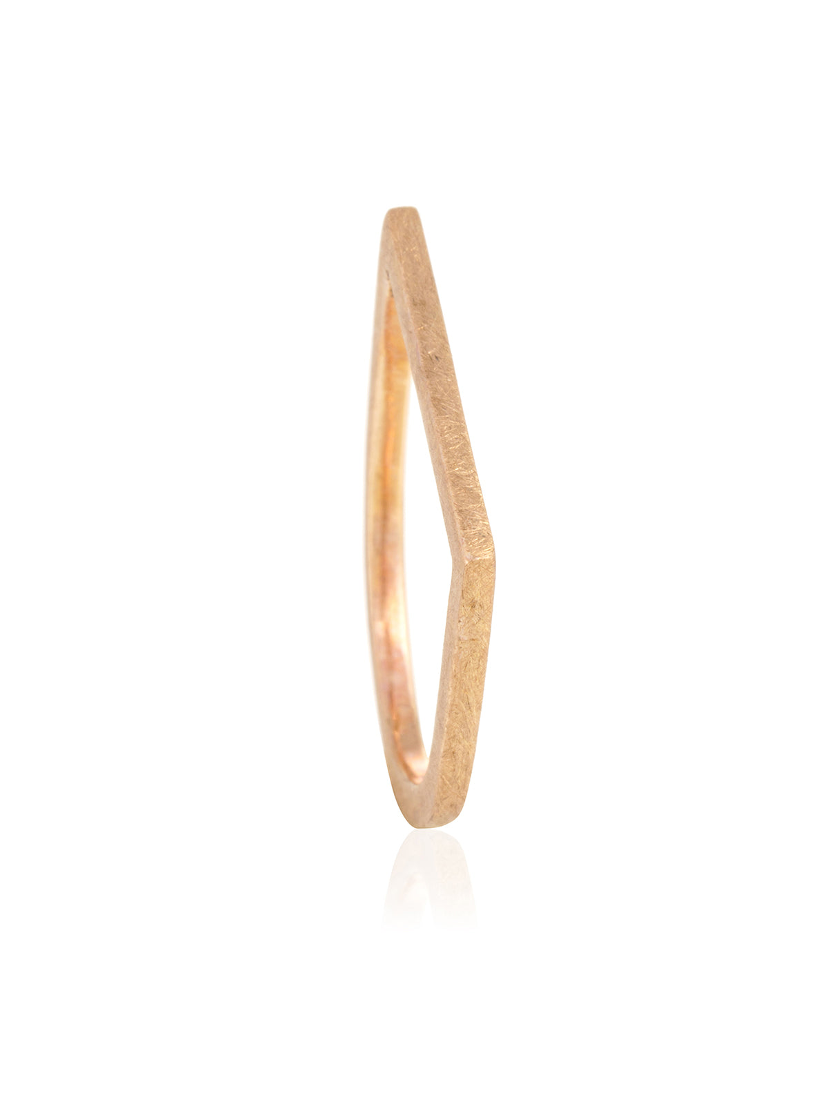 Anillo Recto Oro Rosa
