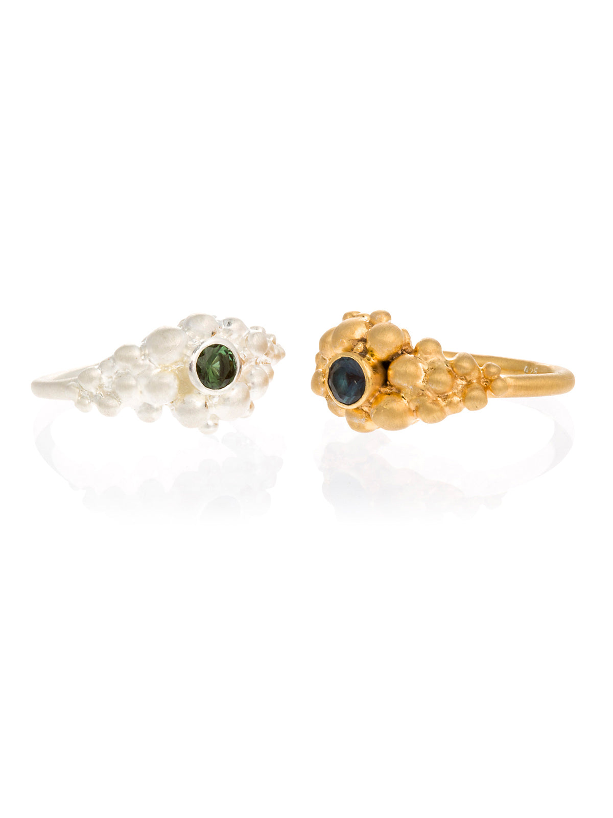 Anillo Bubbles Turmalina
