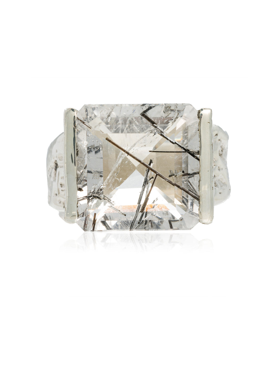 Anillo Suart Cuarzo Rutilo
