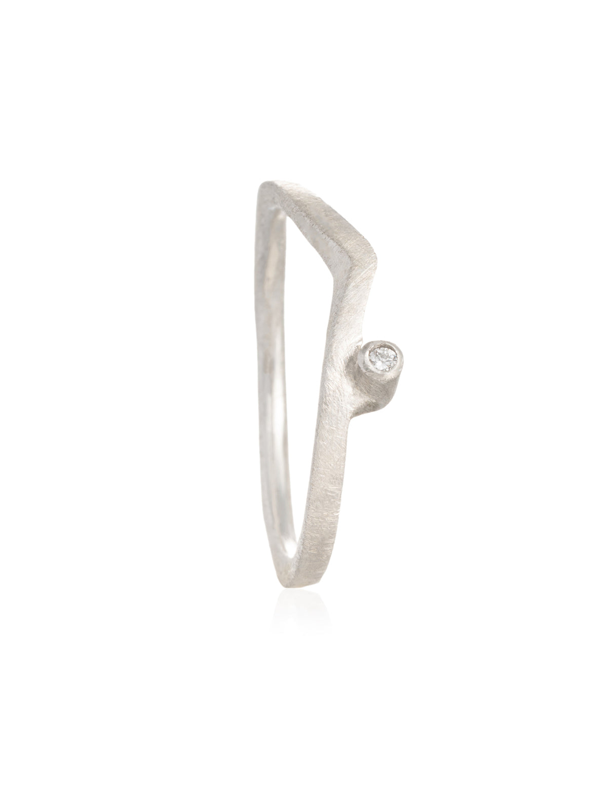 Anillo Triangu Brillante