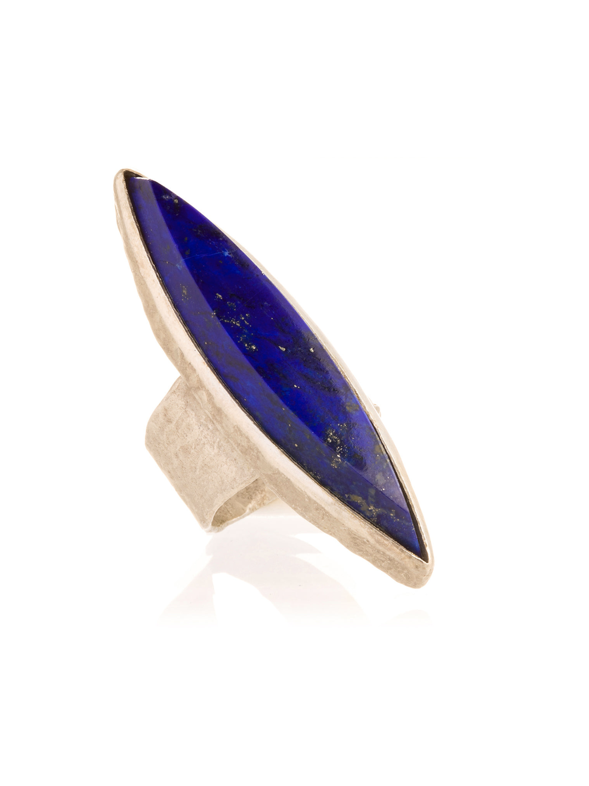 Anillo Lapis Navete