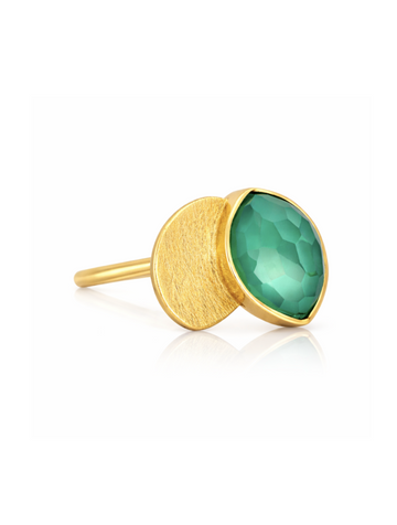 Anillo Hojitas Triplete