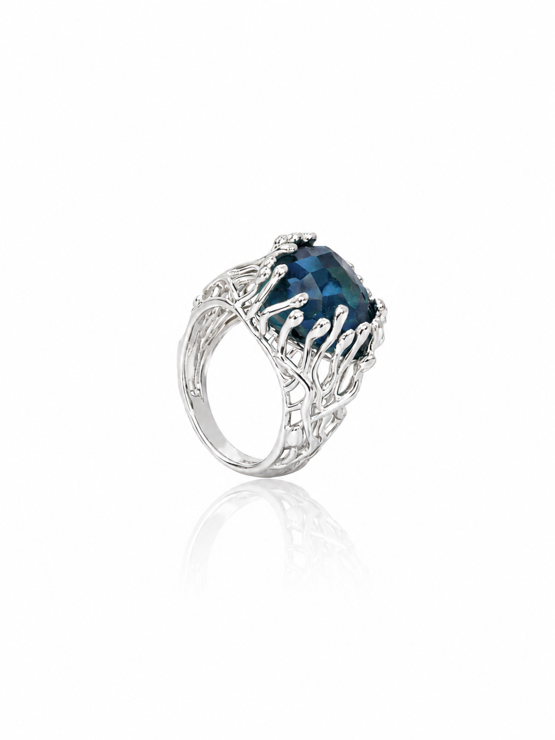 Anillo Enredadera Crisocola