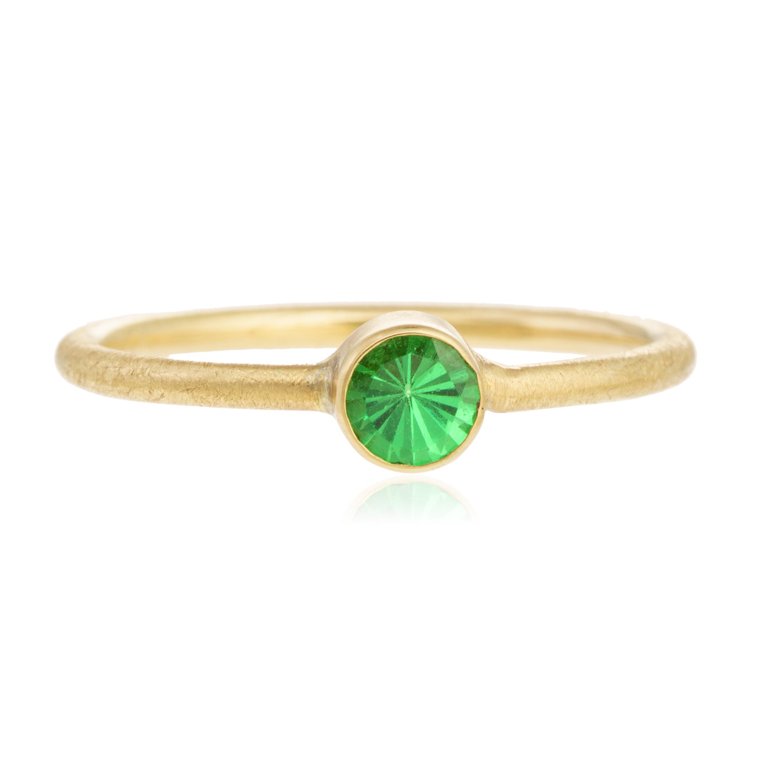 Anillo Chatón Tsavorita