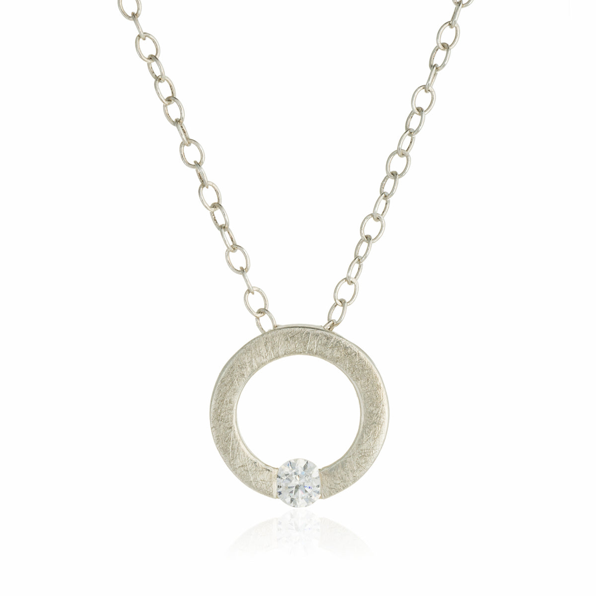 Collar Hueco Plata