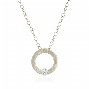 Collar Hueco Plata