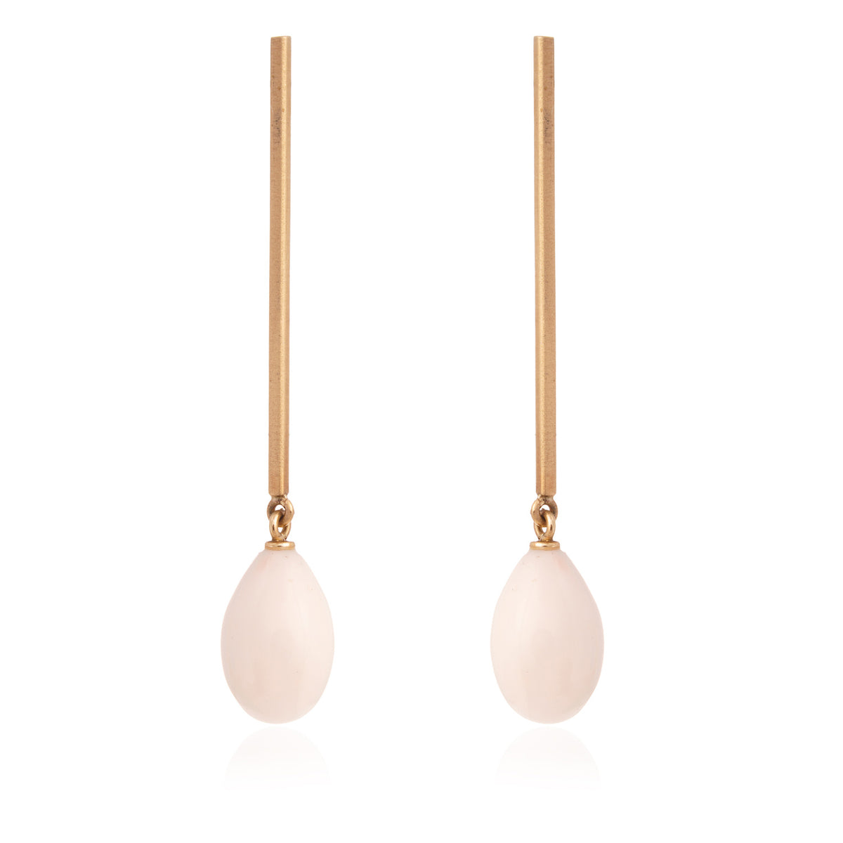 Pendientes Coral Blanco