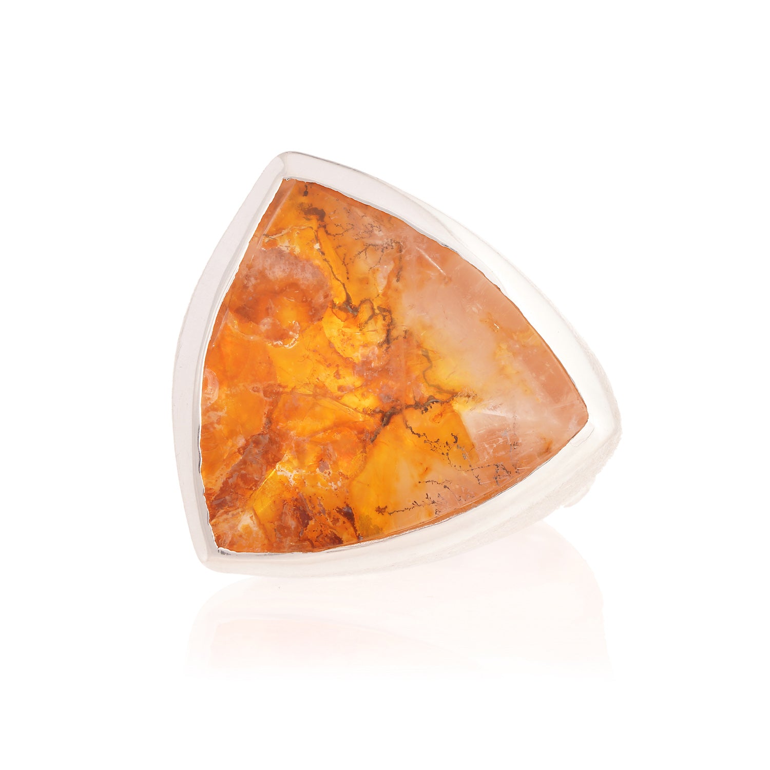 Anillo Cuarzo Calcita