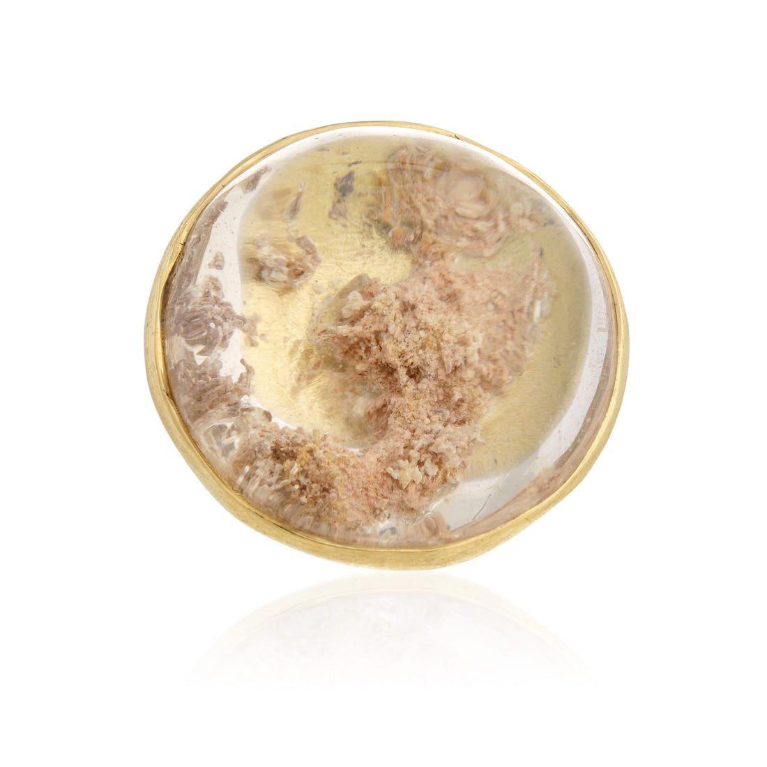Anillo C. Lodolita Redondo Vintage Oro