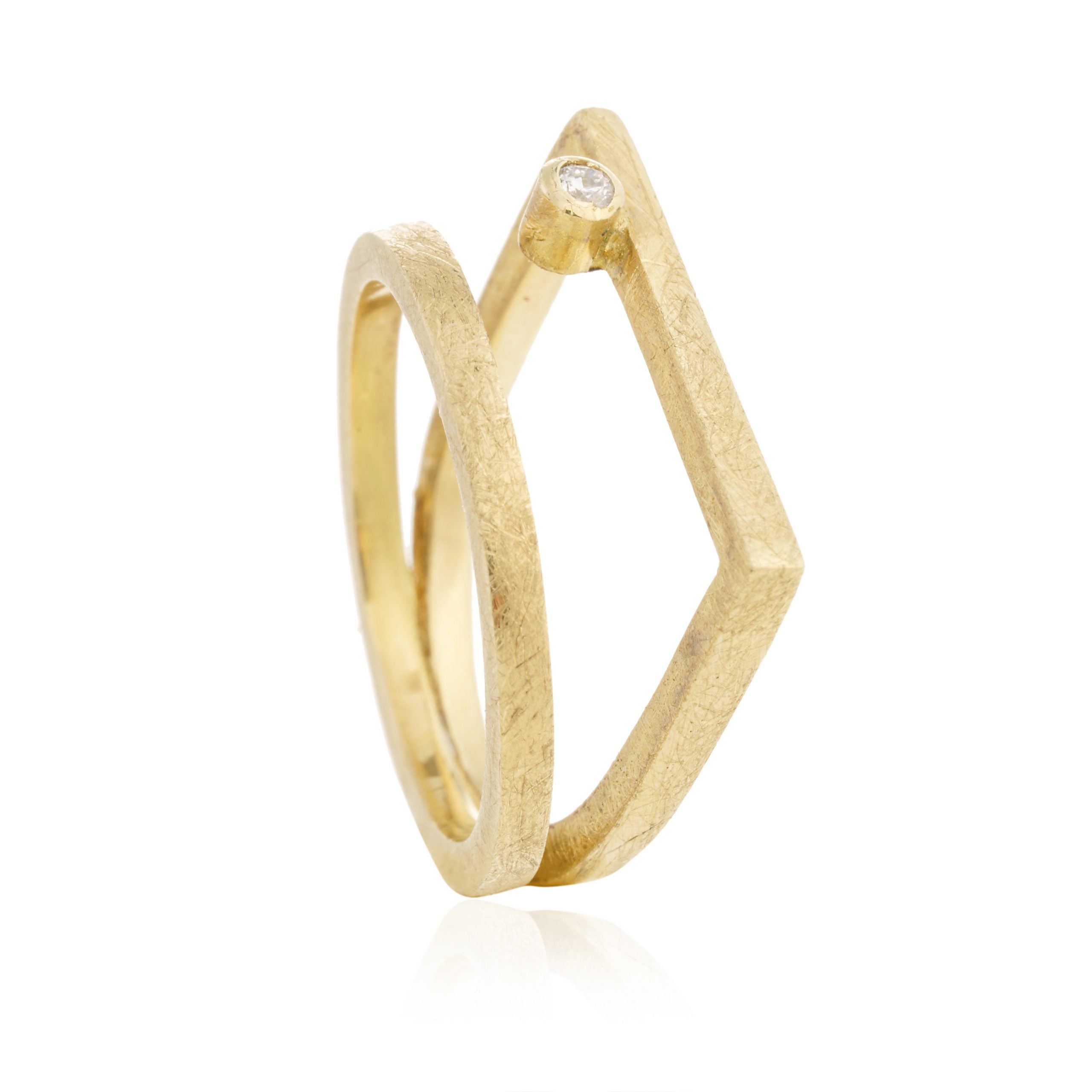 Anillo Cuadrado y Redondo