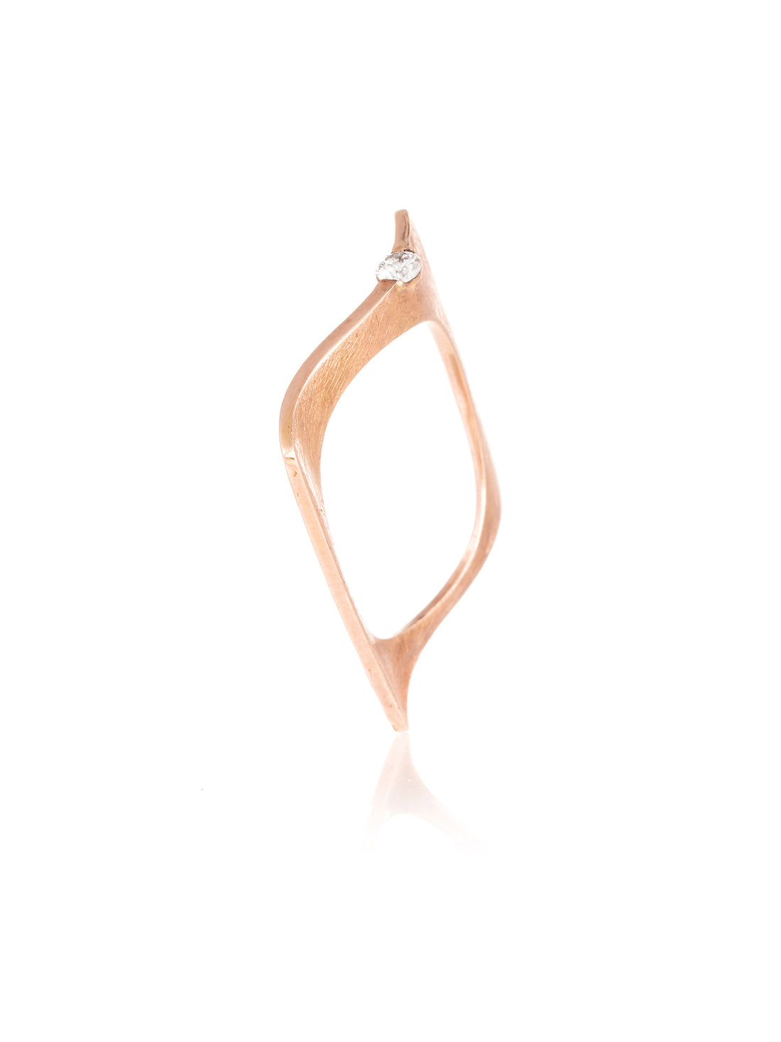 Anillo Guggen  Diamante Oro