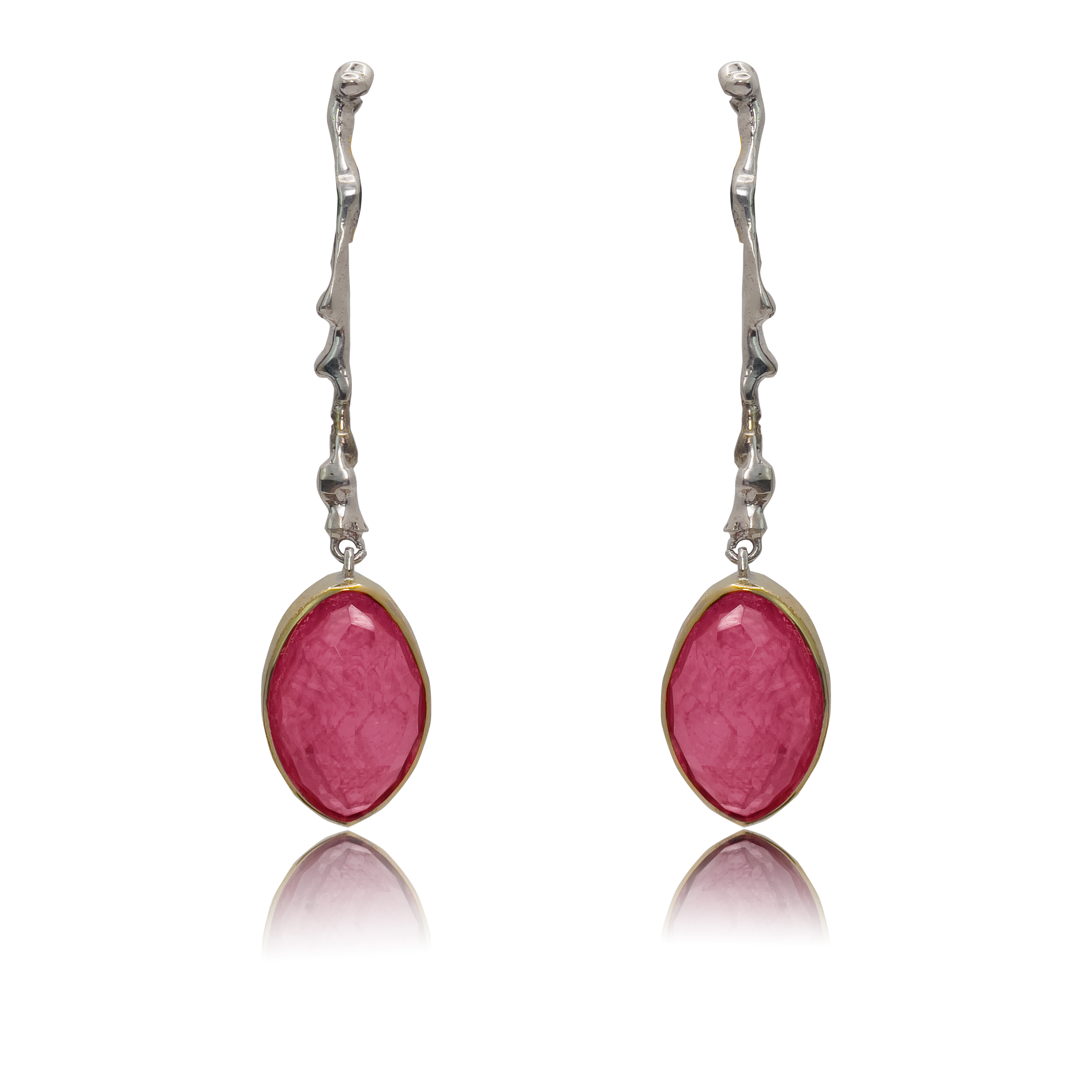 Pendientes Adar Navet Turmalina