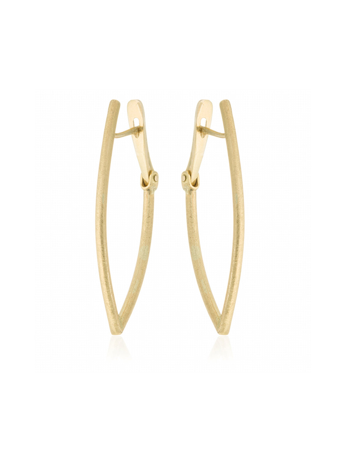 Pendientes Aro Ojo Navete Oro