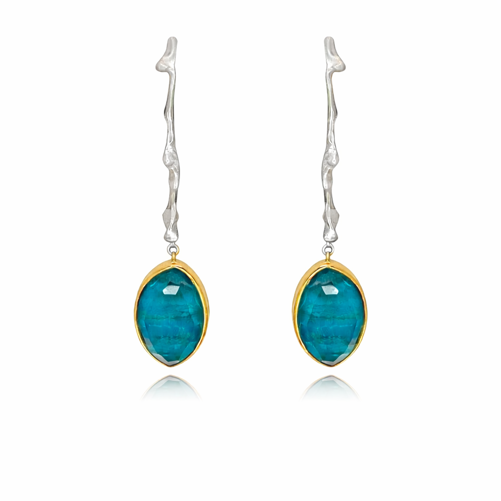Pendientes Adar Navet Crisocola