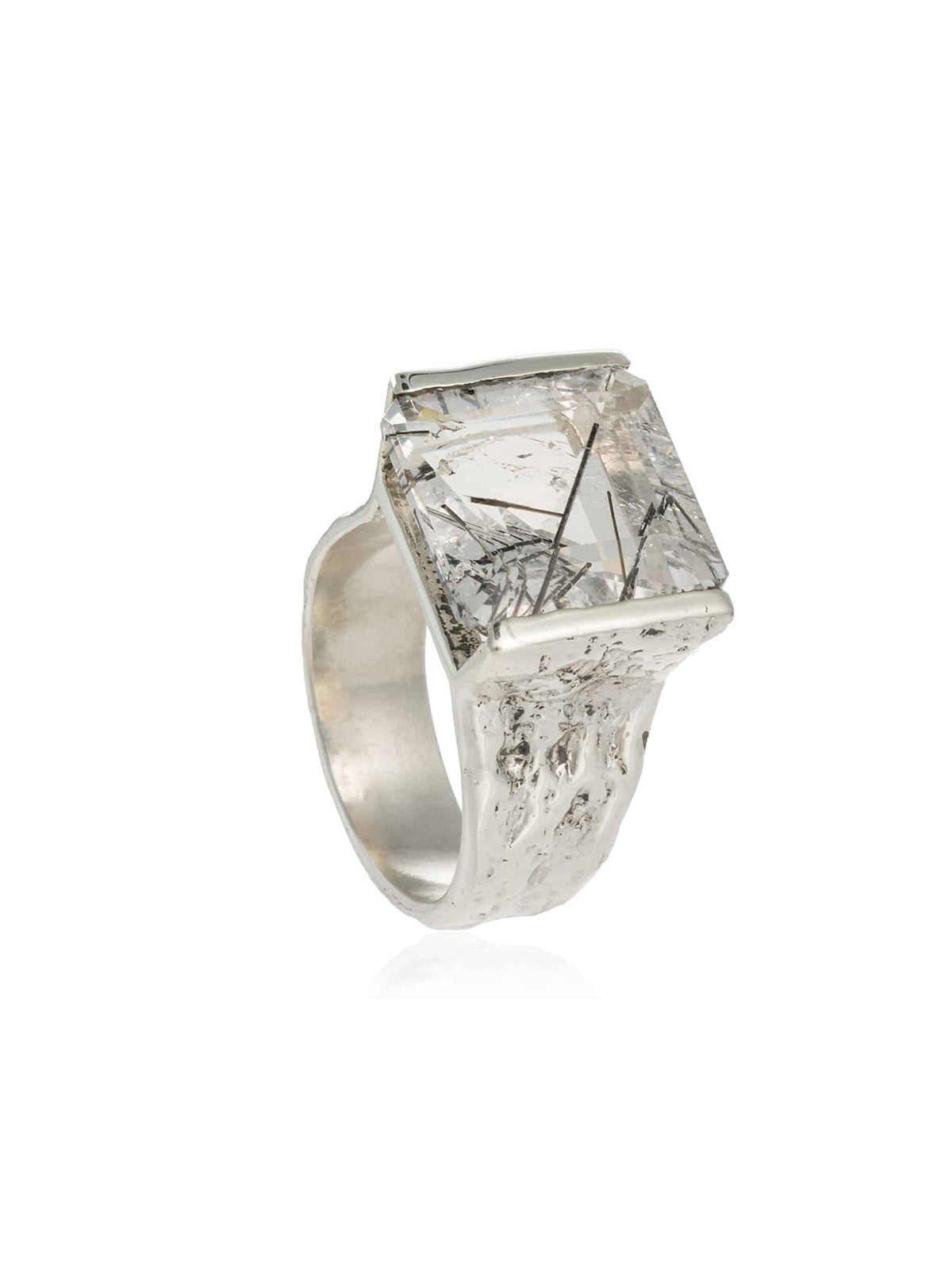 Anillo Suart Cuarzo Rutilo